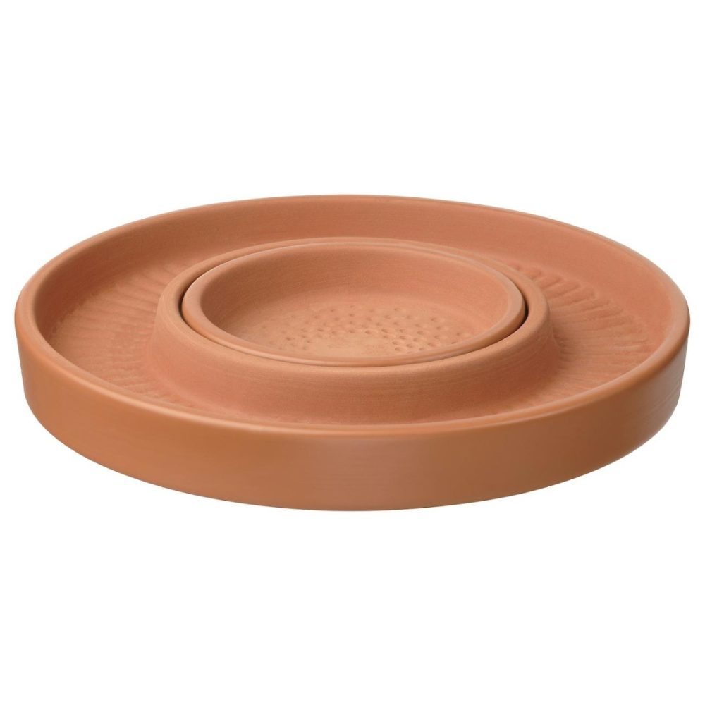 2-Piece Sprouting Dish, Terracott Outdoor