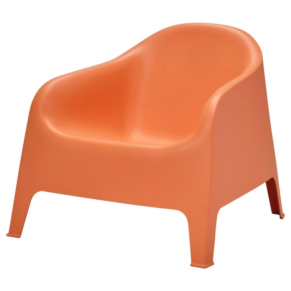 Armchair, Outdoor, Orang Outdoor Orange