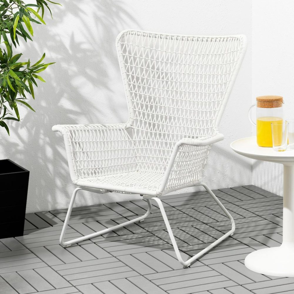 Armchair, Outdoor, Whit Outdoor