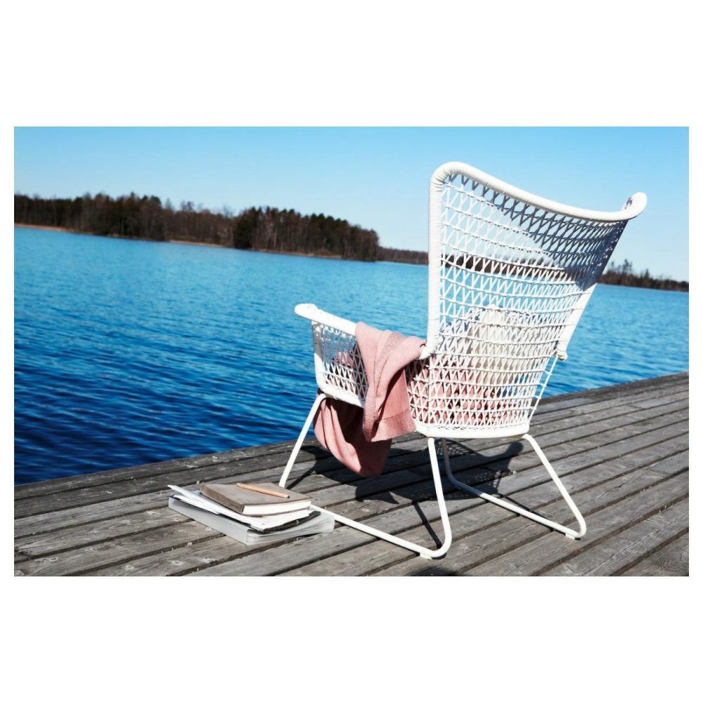 Armchair, Outdoor, Whit Outdoor