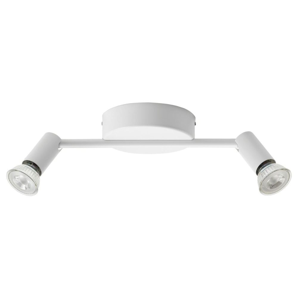 Ceiling Spotlight With 2 Lights, Whit Ceiling Lights