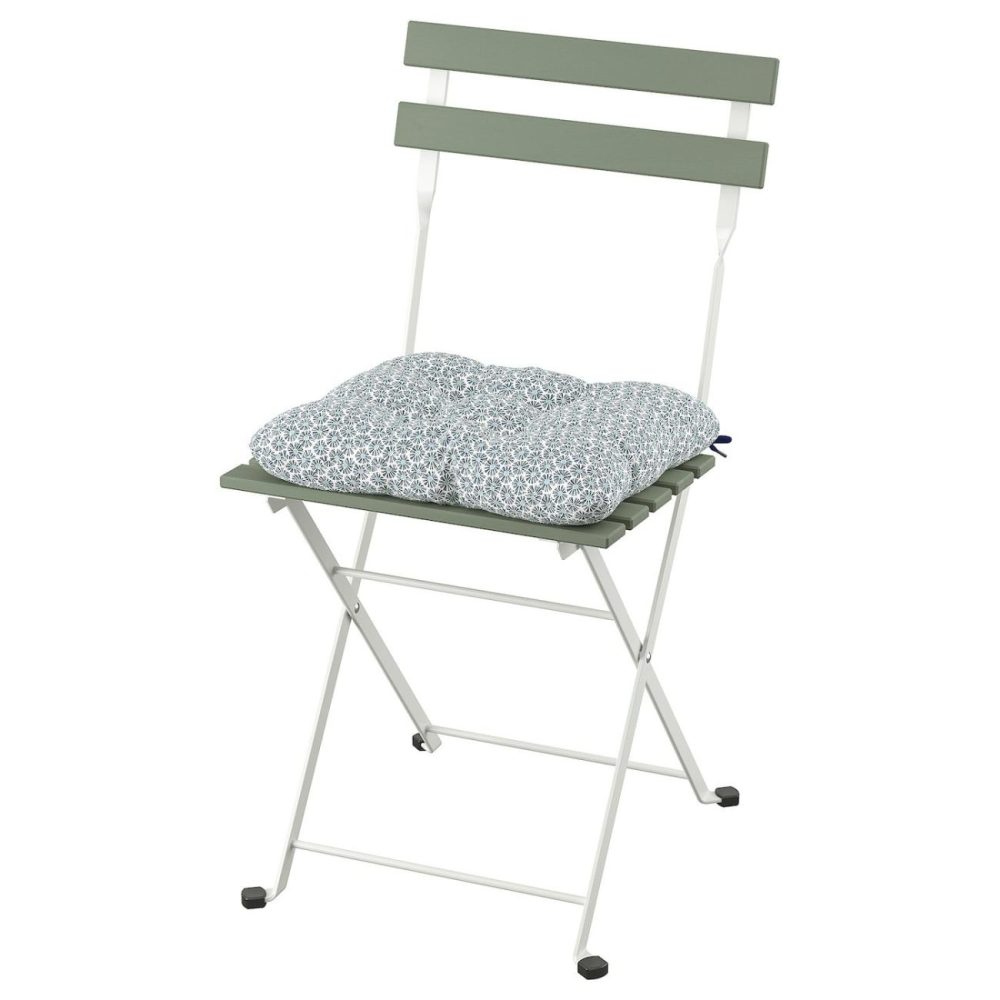 Chair, Outdoor, Foldable White/Green/Klösan Blu Outdoor Foldable White/Green/Klösan Blue