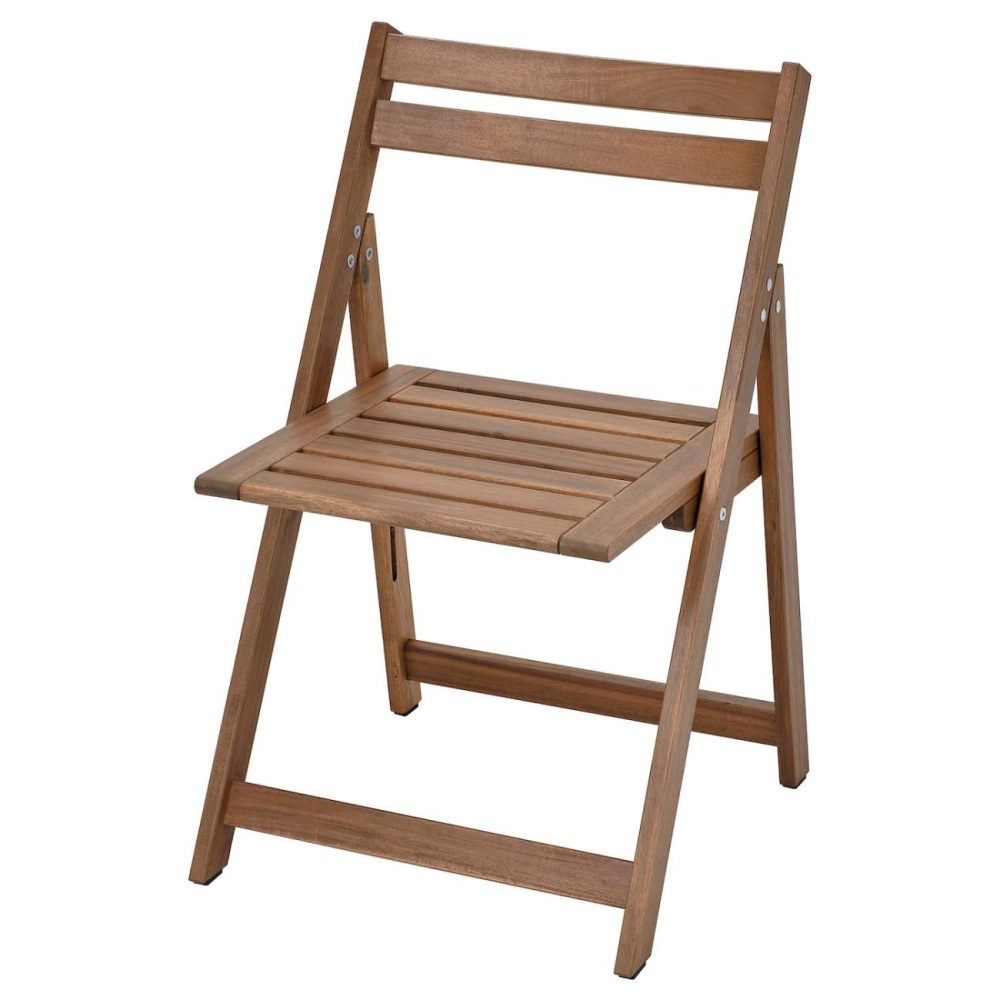 Chair, Outdoor, Foldable/Light Brown Staine Outdoor