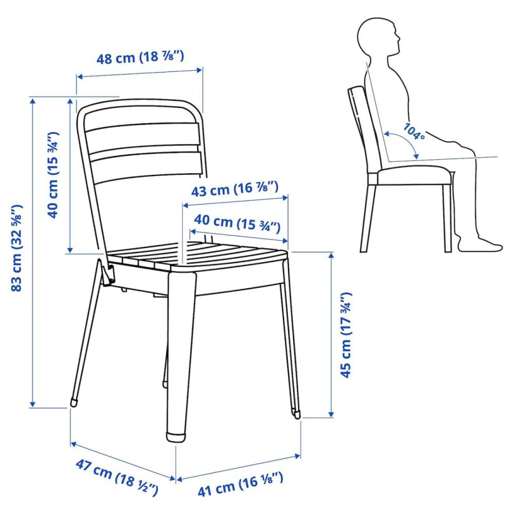 Chair, Outdoor, Indoor/Outdoor Beige/Acaci Outdoor