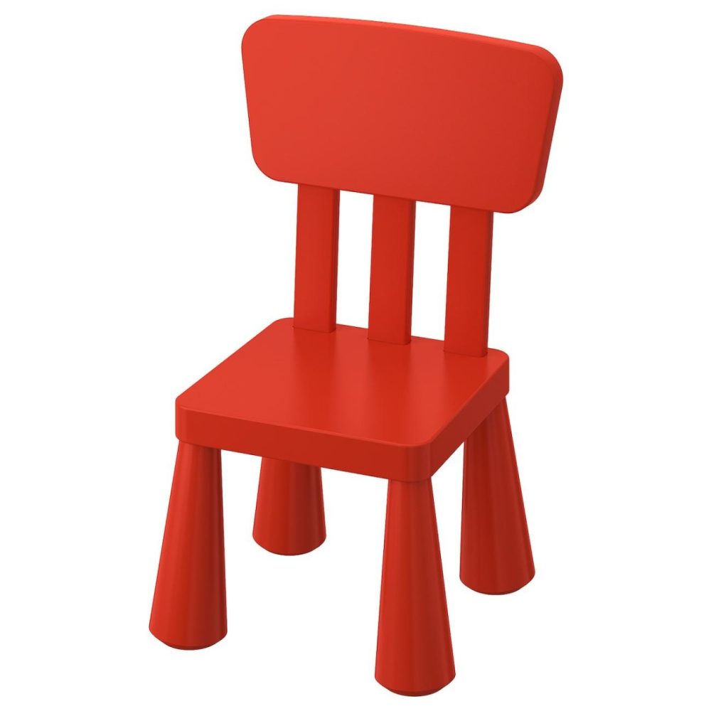 Children’s Chair, Indoor/Outdoor/Re Kids Outdoor Furniture Indoor/Outdoor Red