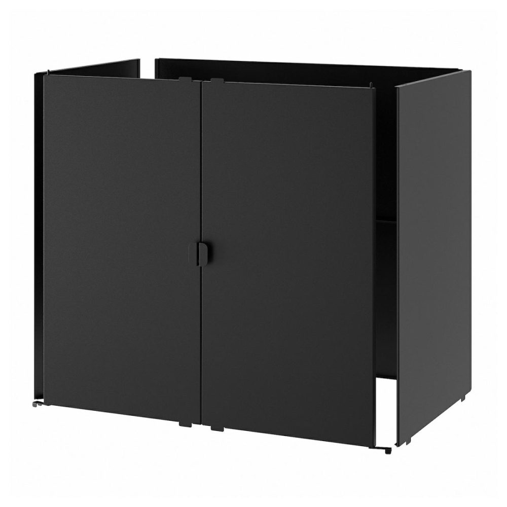 Door/Side Units/Back, Black/Stainless Steel Outdoor Outdoor