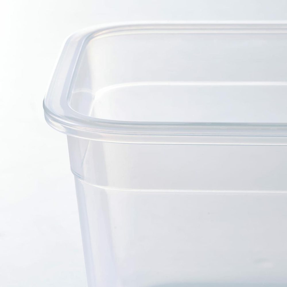 Food Container, Rectangular/Plastic Outdoor Rectangular/Plastic