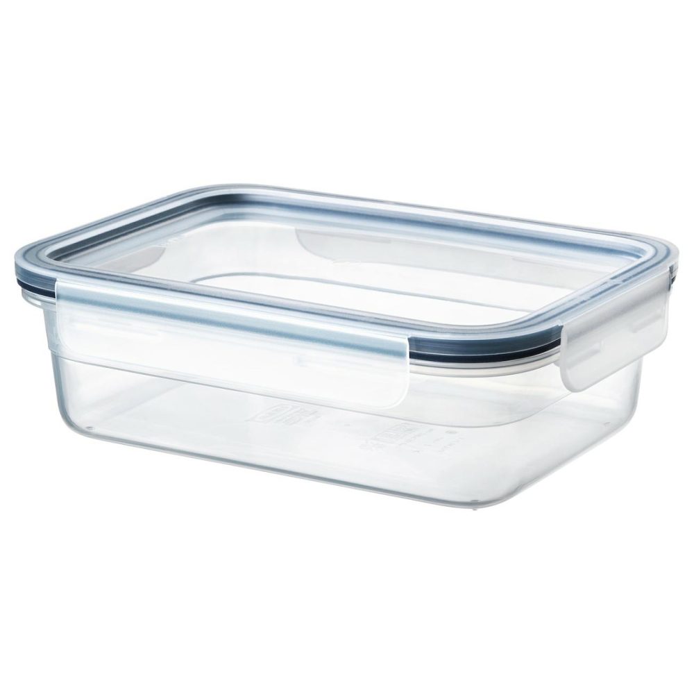 Food Container With Lid, Rectangular/Plastic Outdoor Rectangular/Plastic