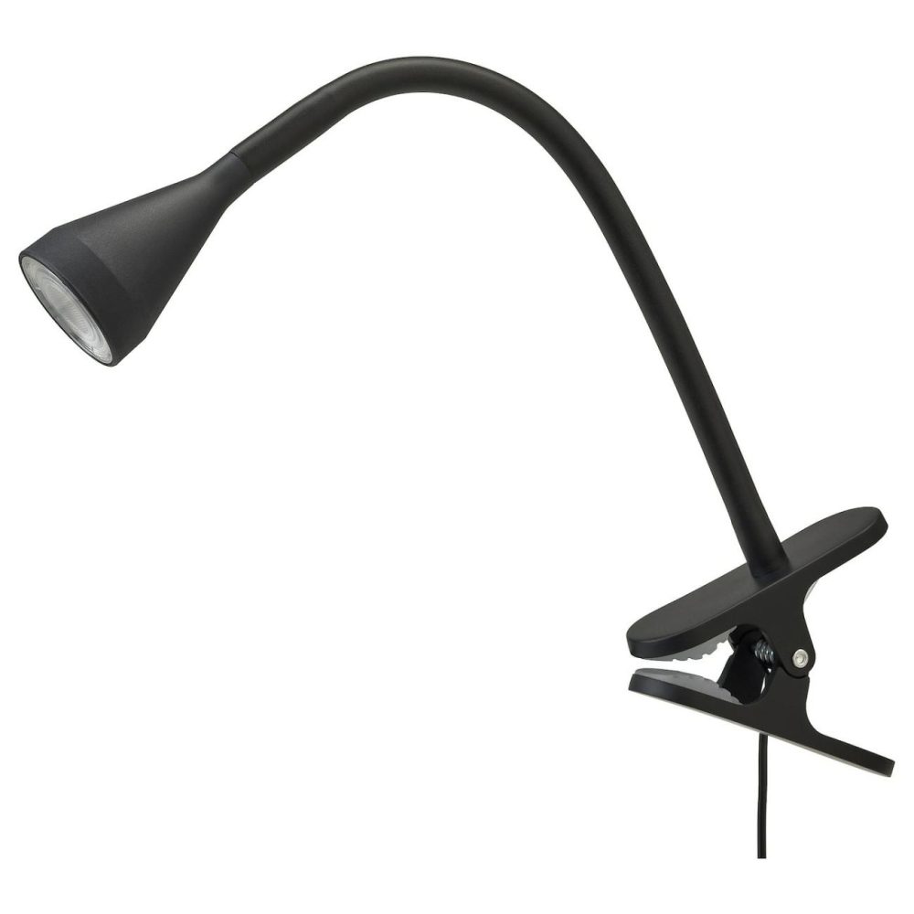 Led Clamp Spotlight, Blac Desk Lamps Black