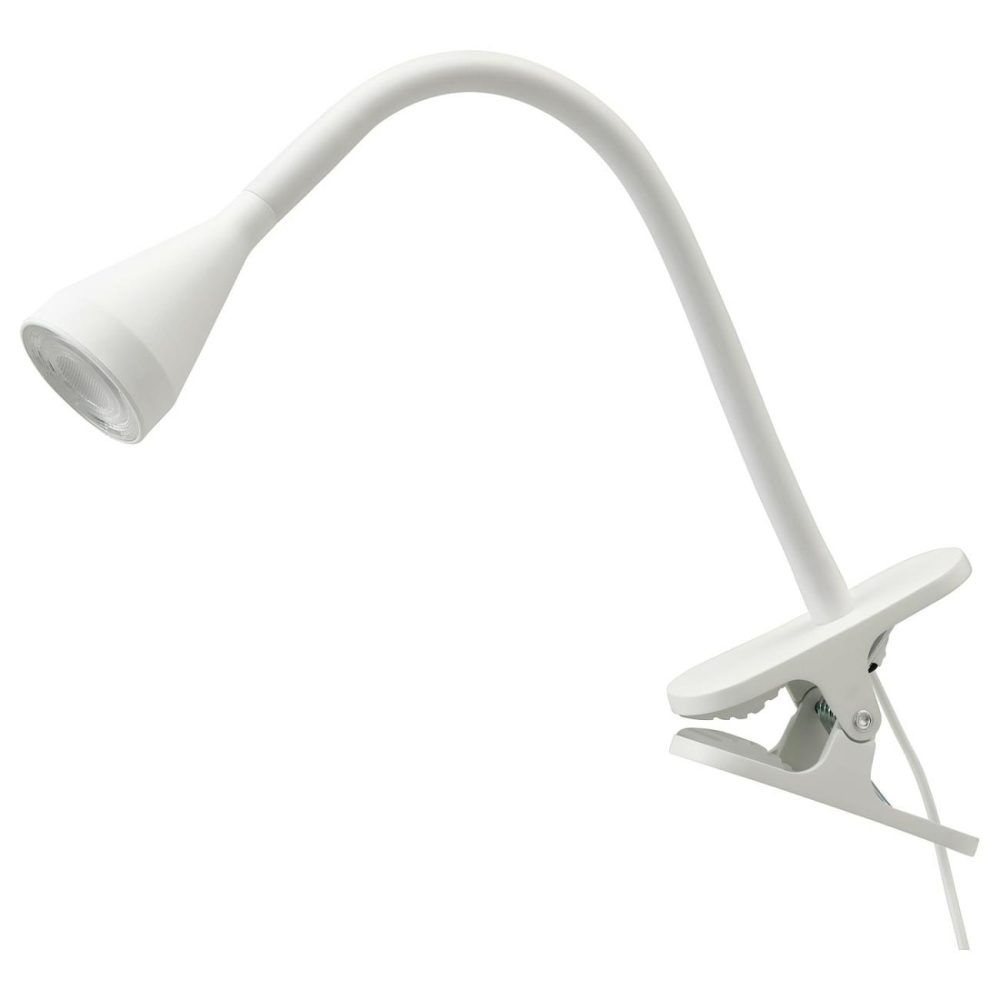 Led Clamp Spotlight, Whit Desk Lamps White