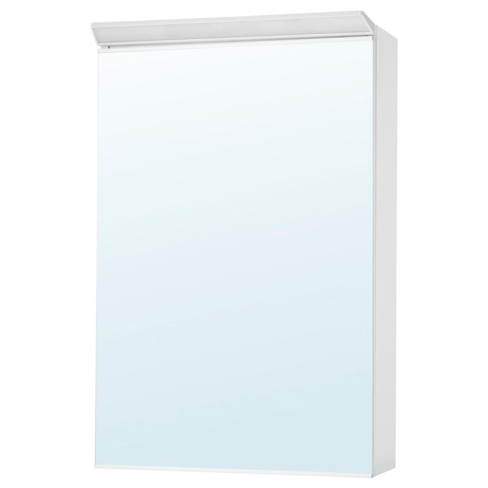 Mirror Cabinet W/1 Door & Light Bathroom Lighting