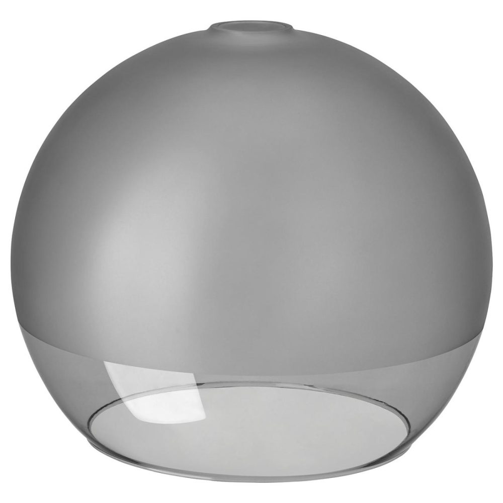 Pendant Lamp Shade, Frosted Glass/Gray Lamps & Light Fixtures Frosted Glass/Gray