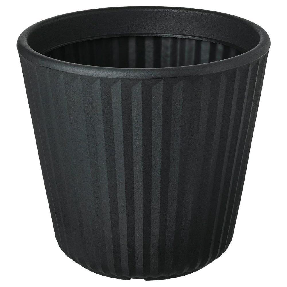 Plant Pot, Indoor/Outdoor Dark Gray Outdoor