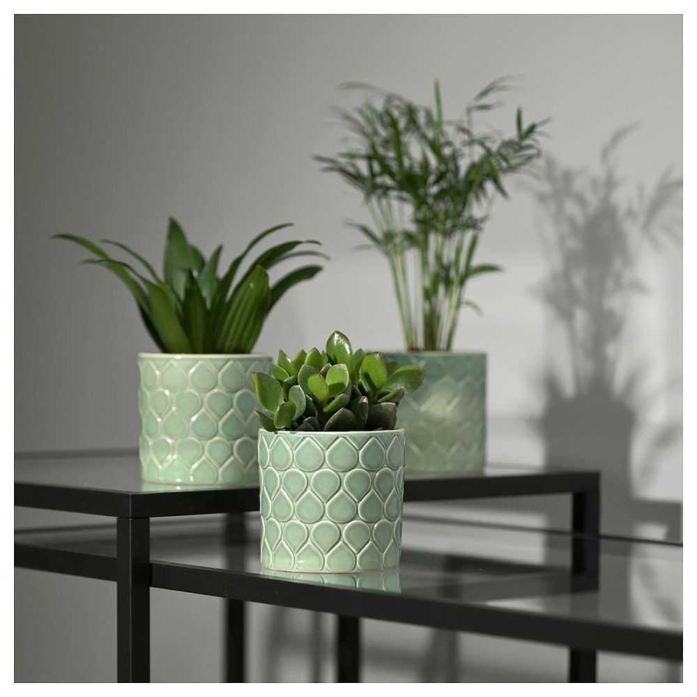 Plant Pot, Indoor/Outdoor Green Outdoor Indoor/Outdoor Green