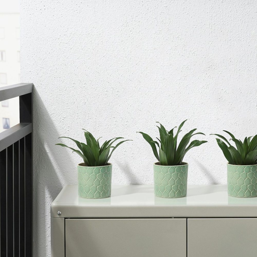 Plant Pot, Indoor/Outdoor Green Outdoor Indoor/Outdoor Green