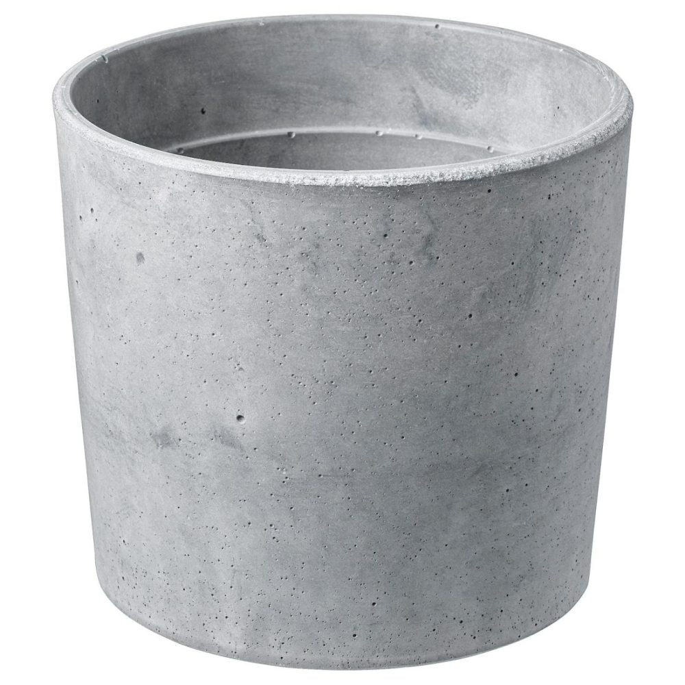 Plant Pot, Indoor/Outdoor Light Gray Outdoor