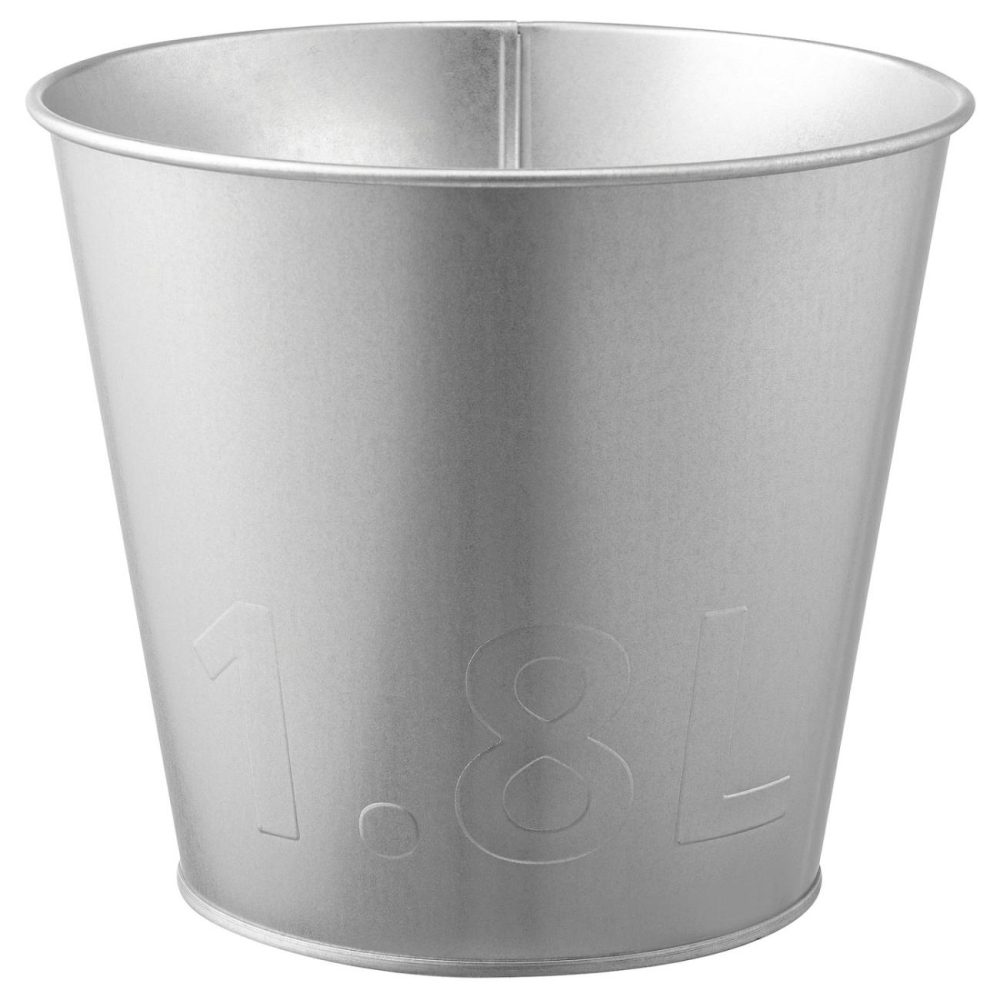 Plant Pot, Indoor/Outdoor/Galvanized Outdoor Indoor/Outdoor/Galvanized