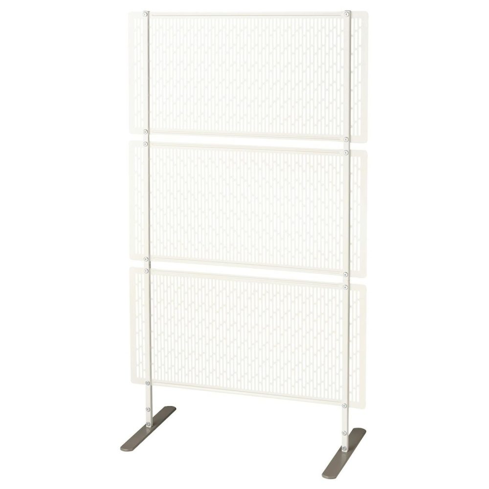 Privacy Screen, Off-White Indoor/Outdoor Outdoor