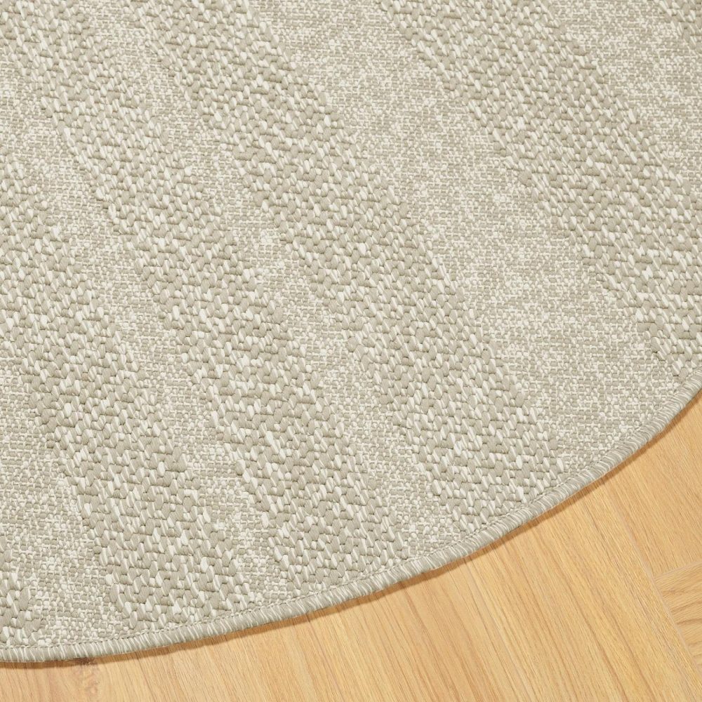 Rug Flatwoven, In/Outdoor, Beige/Mélange Outdoor