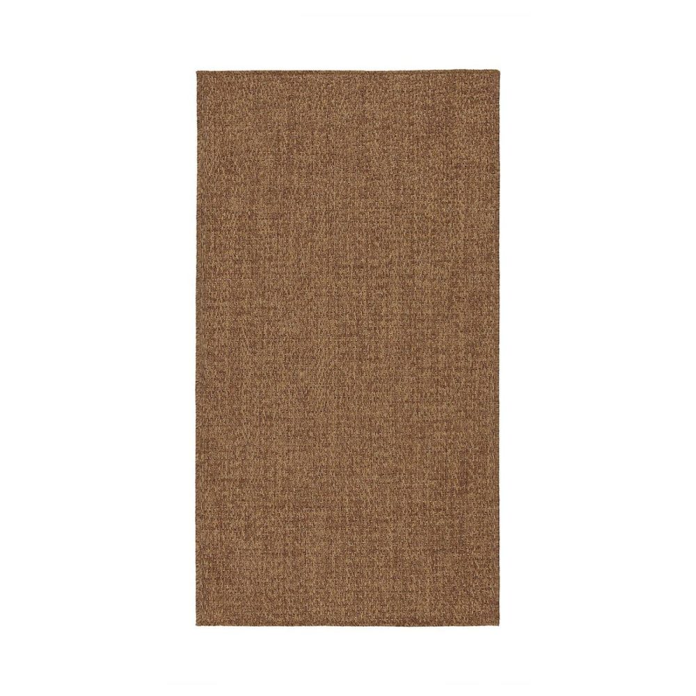 Rug Flatwoven, In/Outdoor, Medium Brown Outdoor