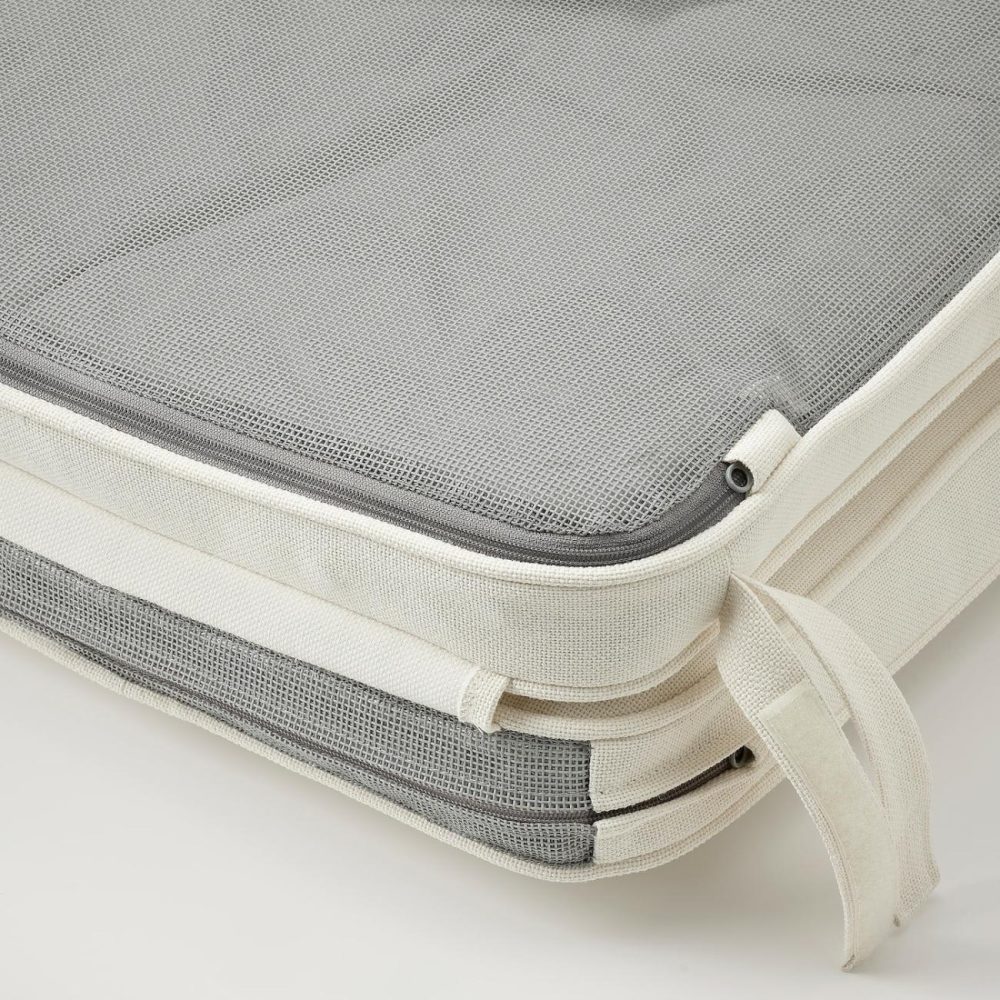 Seat/Back Pad, Outdoor, White Outdoor White