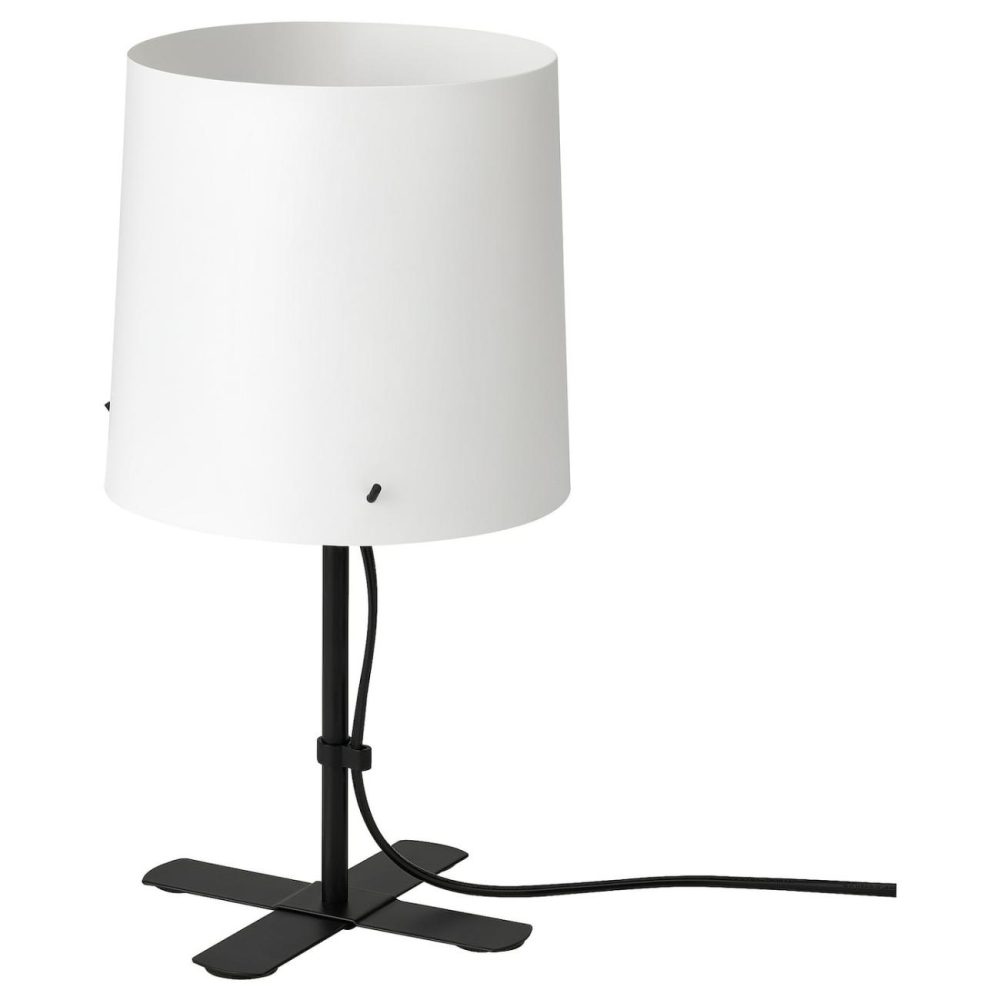 Table Lamp, Black/White Lamps & Light Fixtures