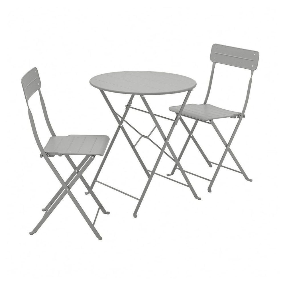 Table+2 Chairs, Outdoor, Gray/Gra Outdoor Sundsö Gray/Gray