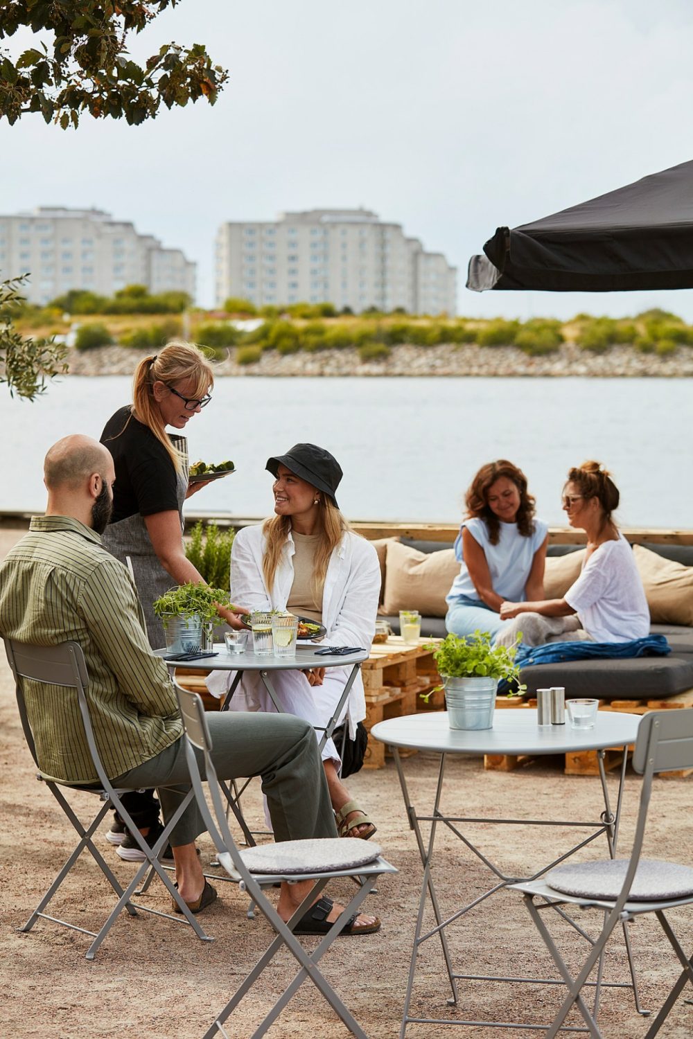 Table+2 Chairs, Outdoor, Gray/Gra Outdoor Sundsö Gray/Gray