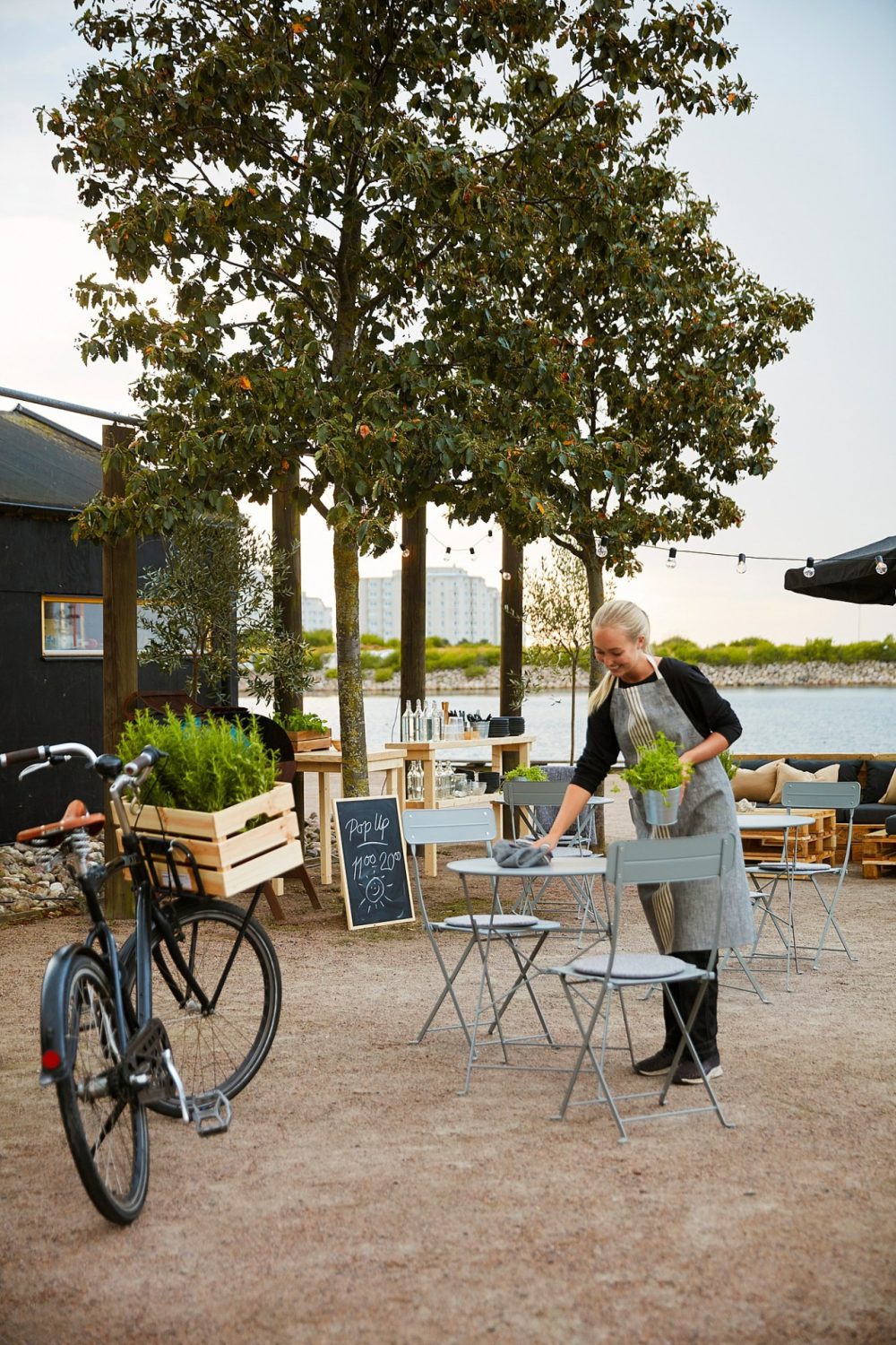 Table+2 Chairs, Outdoor, Gray/Gra Outdoor Sundsö Gray/Gray