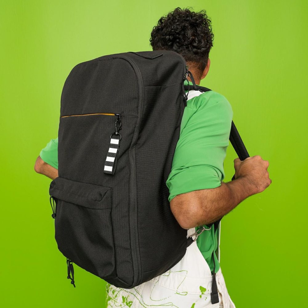 Travel Back Pack, Black Outdoor