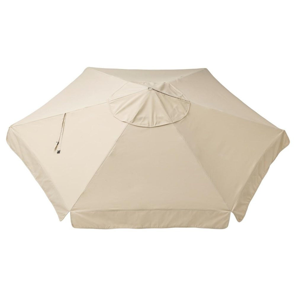 Umbrella Canopy, Beige Outdoor Beige