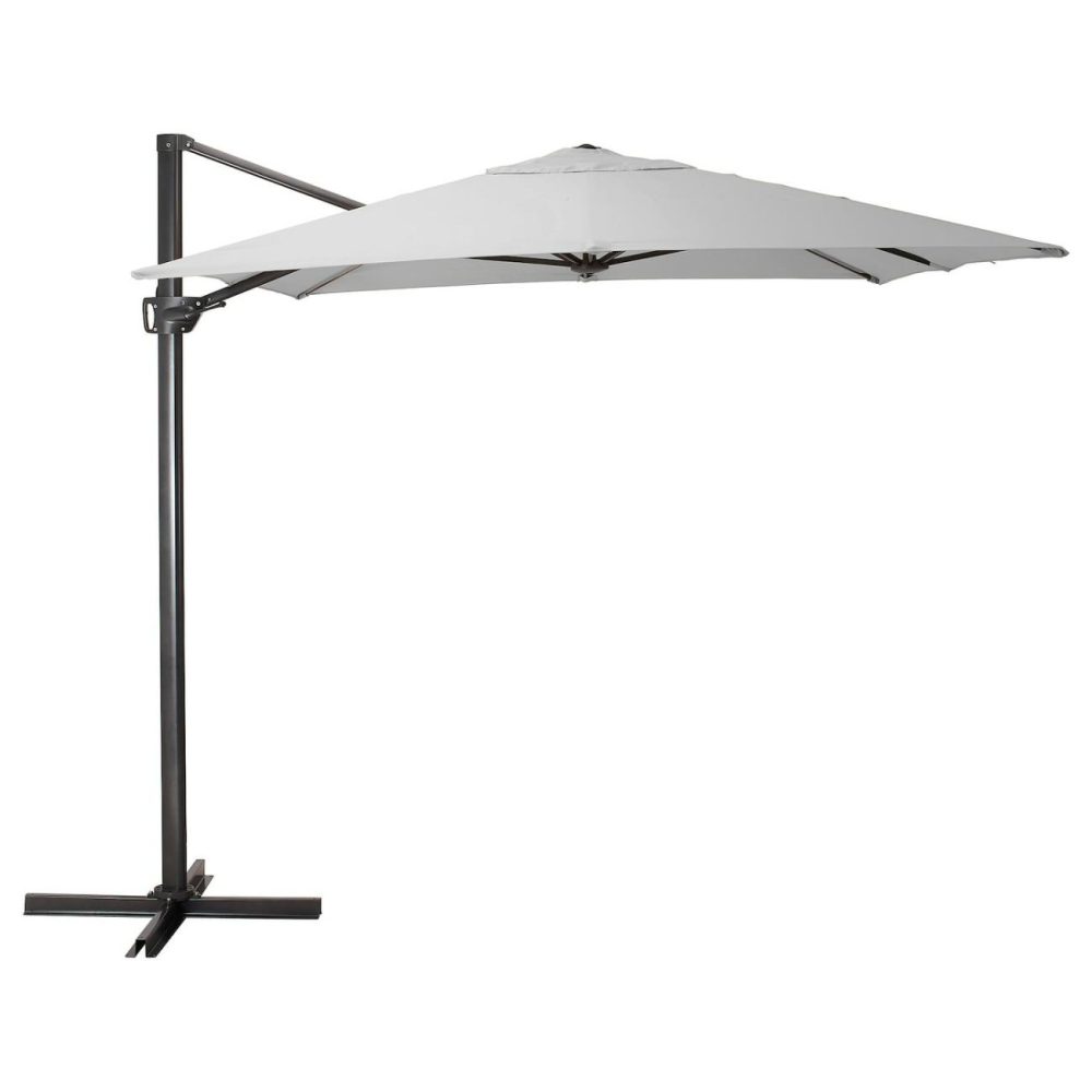 Umbrella, Hanging, Gray/Tilting Outdoor Gray/Tilting