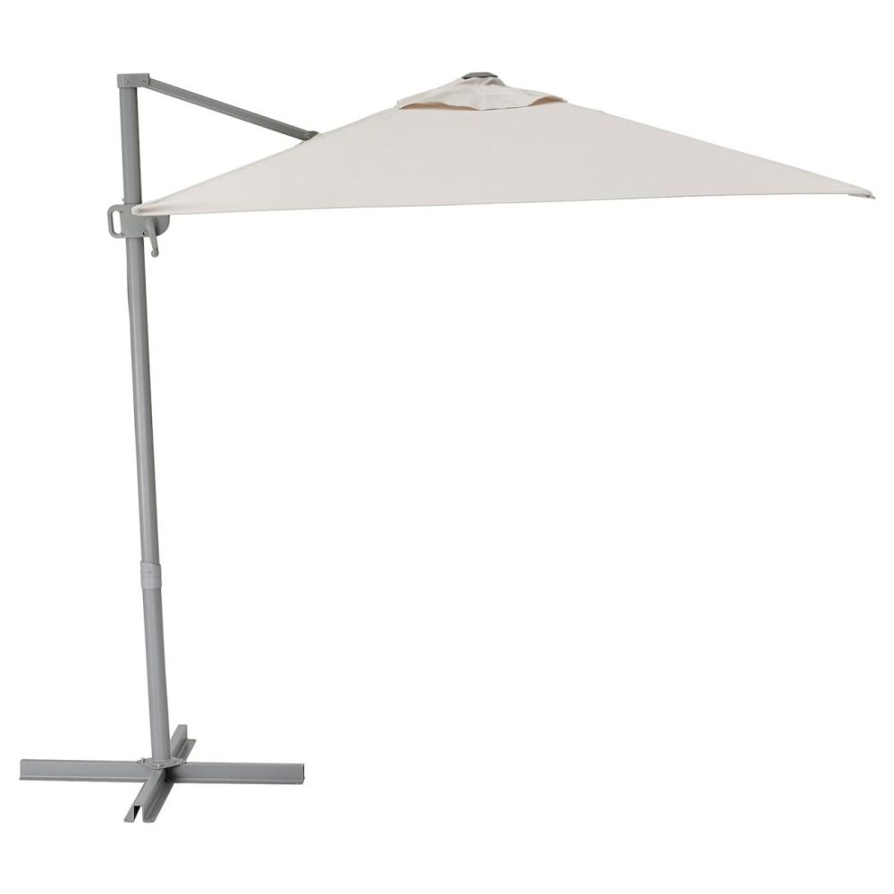 Umbrella, Hanging, Light Grey-Beige Outdoor