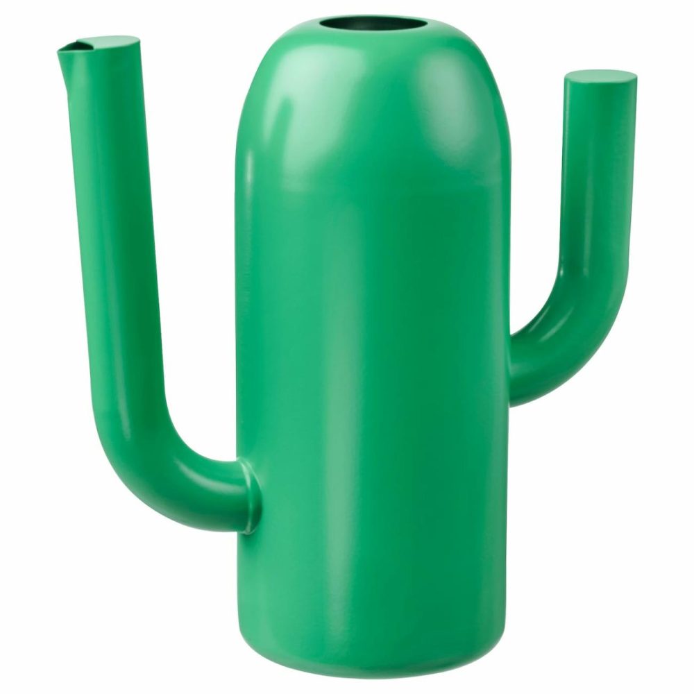 Vase/Watering Can, Bright Green Outdoor