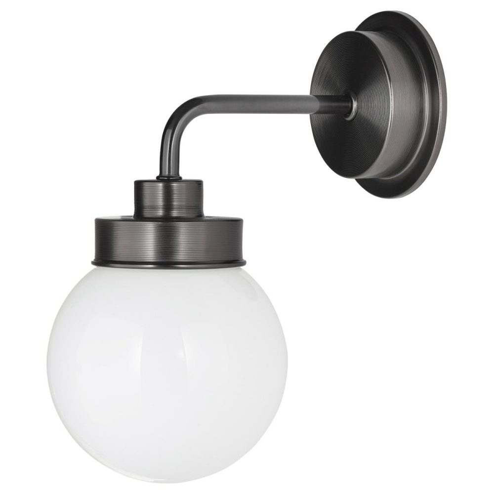 Wall Lamp, Blac Bathroom Lighting Black