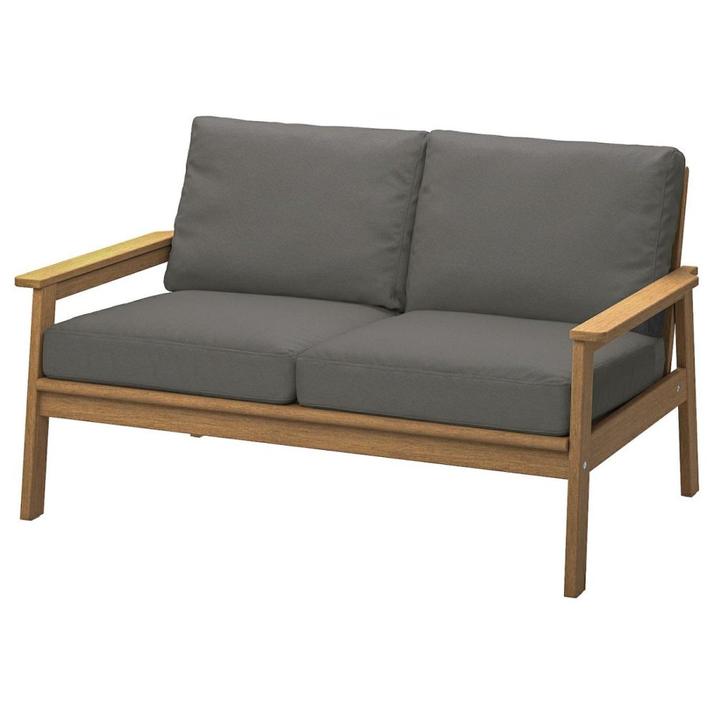 Loveseat, Outdoor, Brown/Frösön/Duvholmen Dark Gra Outdoor Brown/Frösön/Duvholmen Dark Gray