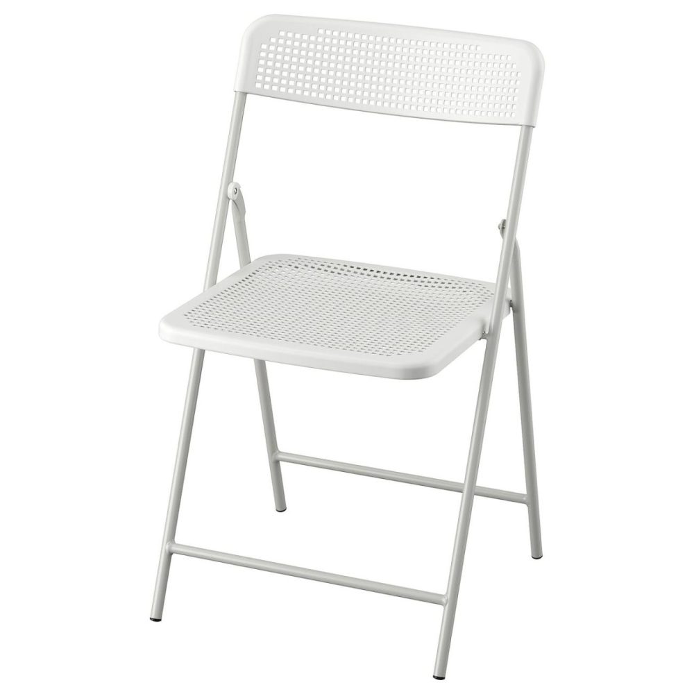 Chair, In/Outdoor, Foldable White/Gra Outdoor