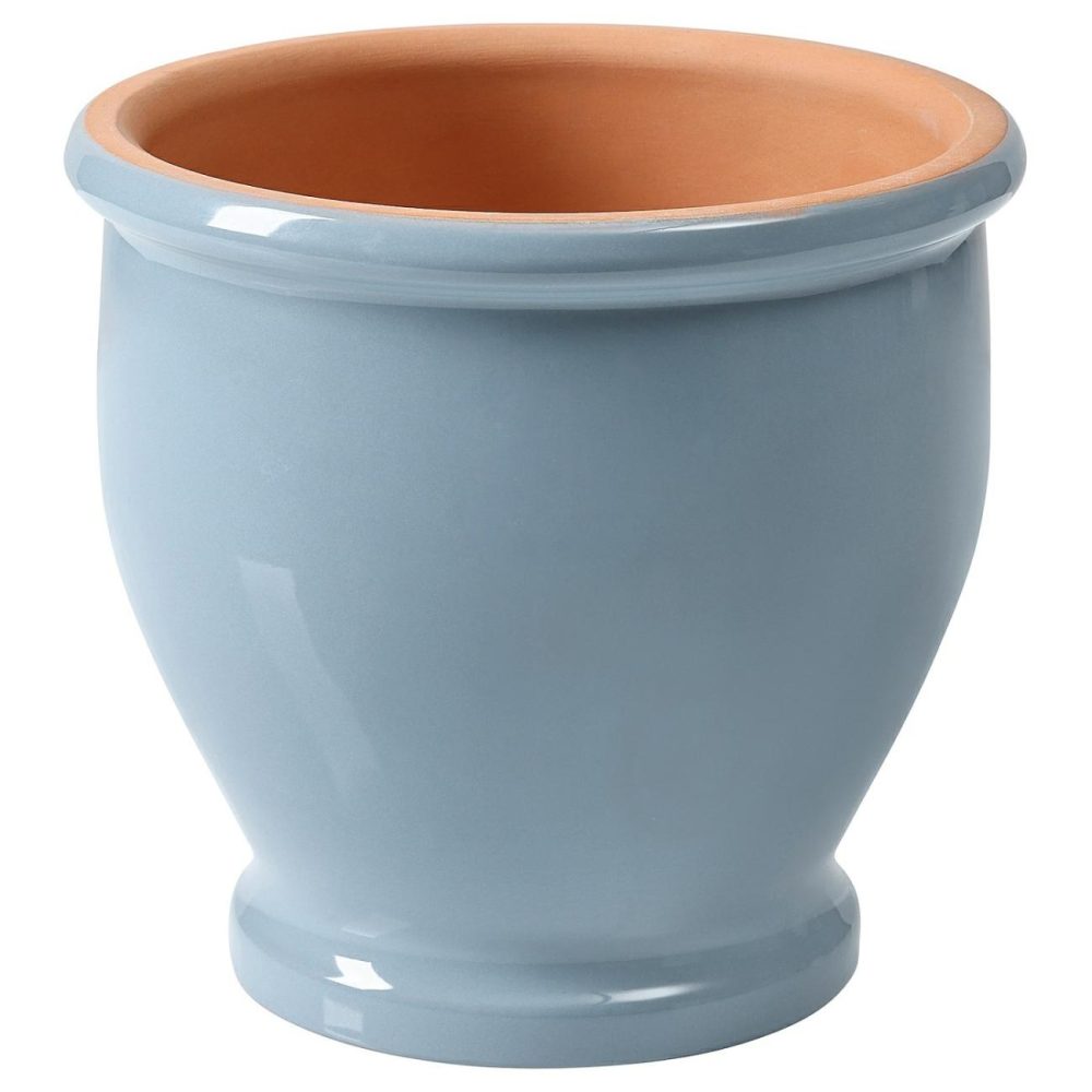 Plant Pot, Indoor/Outdoor Blue Outdoor