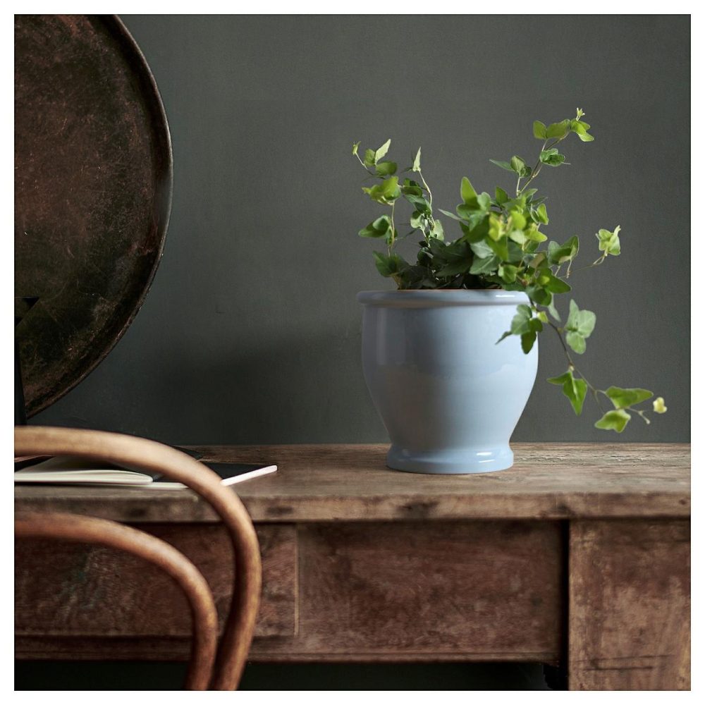 Plant Pot, Indoor/Outdoor Blue Outdoor